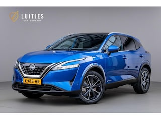 Nissan Qashqai 1.5 e-Power Tekna NL-auto|Panorama|Elek.stoelen|360°|Leder|Carplay|ACC|1e-eig.|Dealer-onderhouden