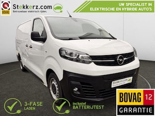 Opel Vivaro 100 kW 75kWh Cargo L Elegance L3 | Dubbele schuifdeur,  All-in prijs incl. 12 mnd BOVAG garantie | SOH 93 %