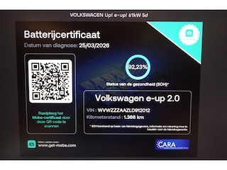 Volkswagen Up CLIMA PDC 1e eig NWST