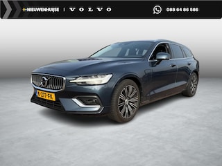 Volvo V60 2.0 B5 Inscription | Trekhaak | Achteruitrijcamera | LED Koplampen Adaptief | Harman Kardon Audio | Verwarmde Voorruit | BLIS | Alarm | Lederen Bekleding | Elektrisch Verstelbare Voorstoelen
