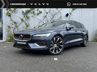 Volvo V60 2.0 B5 Inscription | Trekhaak | Achteruitrijcamera | LED Koplampen Adaptief | Harman Kardon Audio | Verwarmde Voorruit | BLIS | Alarm | Lederen Bekleding | Elektrisch Verstelbare Voorstoelen