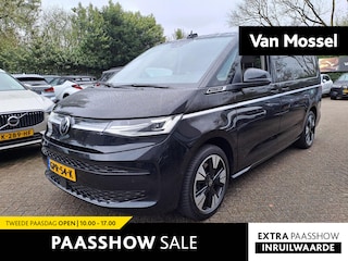 Volkswagen Multivan 1.4 eHybrid L2H1 Style | TREKHAAK | LEER | CAMERA | STOELVERWARMING VOOR | 2X SCHUIFDEUR | ELEKTRISCH BEDIENBARE ACHTERKLEP | NAVIGATIE