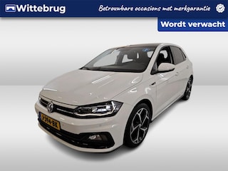 Volkswagen Polo 1.0 TSI 2x R-Line / AUTOMAAT/ PANO/ PARK. SENSOREN/ DIGITAL DASHBOARD/ LED/ ADAPT. CRUISE/ GETINT GLAS/ NAVI/ CLIMA/ 17" LMV