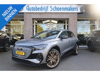Audi Q4 50 quattro S-Line edition 77 kWh TREKHAAK-ELEC. LEER CAMERA DAB CARPLAY COCKPITVIEW NAVI 21"LMV-GOLD ZWARTE-HEMEL 2xPDC ENZ!