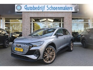 Audi Q4 50 quattro S-Line edition 77 kWh TREKHAAK-ELEC. LEER CAMERA DAB CARPLAY COCKPITVIEW NAVI 21"LMV-GOLD ZWARTE-HEMEL 2xPDC ENZ!