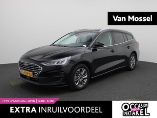 Ford Focus Wagon 1.0 EcoBoost Hybrid Titanium | Apple Carplay / Android Auto | Parkeersensoren | Privacy Glass | LED |