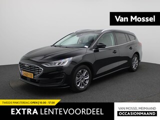Ford Focus Wagon 1.0 EcoBoost Hybrid Titanium | Apple Carplay / Android Auto | Parkeersensoren | Privacy Glass | LED |