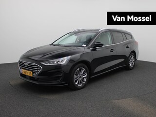 Ford Focus Wagon 1.0 EcoBoost Hybrid Titanium | Apple Carplay / Android Auto | Parkeersensoren | Privacy Glass | LED |