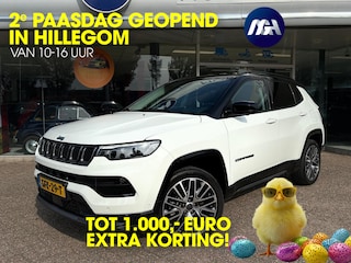 Jeep Compass 4xe 240 Plug-in Hybrid Electric Summit | Apple-Android | Parkeercamera | Leder bekleding