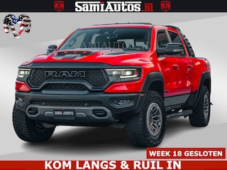 Dodge Ram TRX HELLCAT | 6.2 V8 702PK | FLAME RED | BOM VOL | CARBON | RAMBAR | HUD | LPG | BEAD-LOCK WHEELS | CREW CAB 5 PERSOONS | BEDRIJFS AUTO DUBBELE CABINE DC |