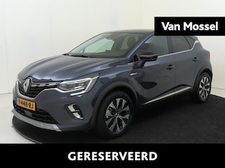Renault Captur 1.6 E-Tech plug-in hybrid 160 techno | Automaat | Parkeer sensoren Voor + Achter | Parkeer Camera | Trekhaak | Navigatie | Airco | Cruise Control Adaptief |