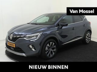 Renault Captur 1.6 E-Tech plug-in hybrid 160 techno | Automaat | Parkeer sensoren Voor + Achter | Parkeer Camera | Trekhaak | Navigatie | Airco | Cruise Control Adaptief |