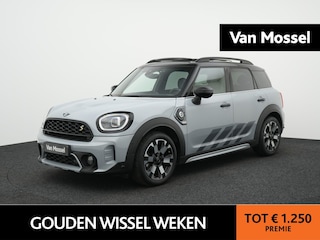 Mini Countryman 1.5 Cooper S E ALL4 Untamed Edition AUTOMAAT | SCHUIF/KANTELDAK | HARMAN KARDON | SPORTSTOELEN | NAVIGATIE | CAMERA | ADAPTIEVE CRUISE | CLIMA | STOELVERWARMING | APPLE CARPLAY | 12 MAANDEN BOVAG GARANTIE |