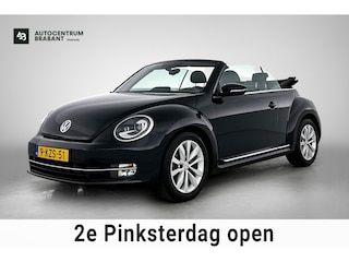 Volkswagen Beetle Cabriolet 1.2 TSI Design BlueMotion(NL-auto, Navi, StoelV, Parkeersensoren V+A, Climate Con, Cruise Con, Etc)