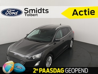 Ford Focus Wagon 125PK EcoBoost Titanium Business | Adapt. cruise | Winterpack | AR Camera | Park. sens V+A | Keyless Entry & Start
