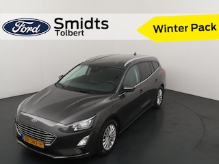 Ford Focus Wagon 125PK EcoBoost Titanium Business | Adapt. cruise | Winterpack | AR Camera | Park. sens V+A | Keyless Entry & Start