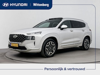 Hyundai Santa Fe 1.6 T-GDI HEV Premium Plus Sky 7persoons | Panoramadak | Leer | Memory | Stoelventilatie | 360 Camera | Head-up display |