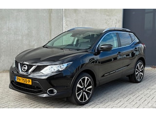Nissan Qashqai 1.2 Tekna 2017 Zwart PANO|CAMERA|TREKH|NAP|2E EIG.