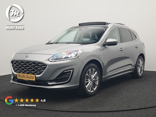 Ford Kuga 2.5 Vignale PHEV 225pk Dealer O.H | Panodak | Head Up | Bang & Olufsen Sound | Adaptive Cruise | 360 Camera | Lederen Sportstoelen Memory & Verwarmd | Keyless | Pilot Assist | Blis | Apple Carplay | Navigatie | Virtual | DAB  Plug In Hybrid |