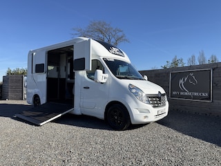Renault Master PAARDENWAGEN | HORSETRUCK | STX | STALLION 3XL | 2017 | HENGST | 82.000KM | AUTOMAAT | 3-SEAT | 170PK |  | LUXEMBURG KENTEKEN