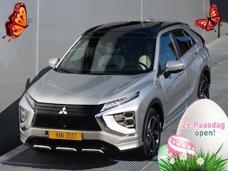 Mitsubishi Eclipse Cross PHEV 2.4 INSTYLE 4WD | PLUG IN HYBRID | SoH 87% | V2H | FULL OPTIONS | LEDER | PANORAMADAK | ADAPTIEF CRUISE | ALL SEASON BANDEN | TREKHAAK 1500KG | DODEHOEK ASSISTENT | 360 CAMERA | FABRIEKSGARANTIE TOT 24-11-20