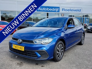 Volkswagen Polo 1.0 TSI 95pk DSG Life | Origineel NL | Navi | Apple Carplay+Android Auto | Airco | Adap.Cruise | Digitaal Dashbaord | Led Koplampen | Rijstrook+Licht+Regensensor | Pdc V+A | 15''lm