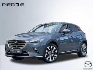 Mazda CX-3 2.0 SkyActiv-G 121 Luxury | AUTOMAAT | 360 CAMERA | ARMSTEUN | CARPLAY | HALF LEDER | HEAD UP DISPLAY |