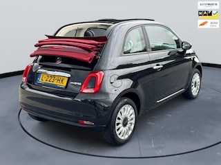 Fiat 500 1.0 Hybrid Cult|cabrio|apple|airco|