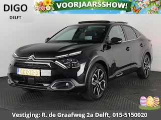 Citroën C4 Ë-C4 X Max 54 kWh LONG RANGE | 97% SOH | Schuif-/Kanteldak | Navigatie | Leder | Camera |