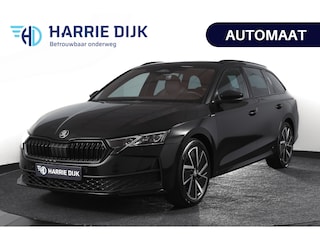 Skoda Octavia Combi 1.5 TSI MHEV 150 PK Sportline Tour | Elek. Trekhaak | Matrix Led | Adapt. Cruise | Winterpakket | 13 inch Navi | Camera | NAV + App. Connect | ECC | Elek. Klep | LM 18" | 1414