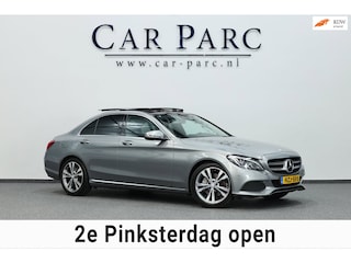 Mercedes-Benz C-klasse 250 Prestige LED/SFEER/PANORAMADAK/LEER+S.VERWARMING/LMV/PDC/CRUISE/ECC/12 MND GARANTIE!