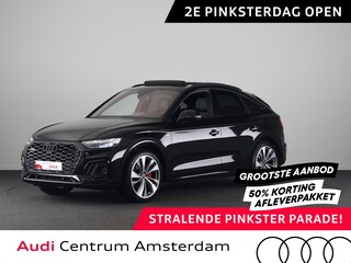 Audi Q5 55 TFSI e S edition Competition 367pk | Komt half april binnen | Panoramadak | Trekhaak | Head uo Display | B&O Premium Audio | Verlengde garantie