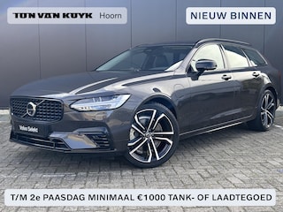Volvo V90 2.0 T8 Plug-in hybrid AWD Ultra Executive Edition 360 camera/ bowers & Wilkens/ luchtvering/ schuifdak/ stoelventilatie en massage/ trekhaak