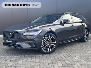 Volvo V90 2.0 T8 Plug-in hybrid AWD Ultra Executive Edition 360 camera/ bowers & Wilkens/ luchtvering/ schuifdak/ stoelventilatie en massage/ trekhaak