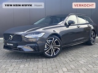 Volvo V90 2.0 T8 Plug-in hybrid AWD Ultra Executive Edition 360 camera/ bowers & Wilkens/ luchtvering/ schuifdak/ stoelventilatie en massage/ trekhaak