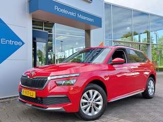 Skoda Kamiq 1.0 TSI 110pk DSG Business Edition | Origineel NL | Navi | Apple Carplay+Android Auto | Clima | Adap.Cruise | Led Koplampen | Stoelverwarming | Pdc V+A | Privacy Glass | 16''lm | Trekhaak