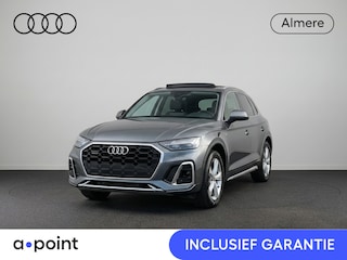 Audi Q5 55 TFSI e S edition 367PK | Komt half april binnen | Panorama dak | Luchtvering | Head up Display | Memory | Blindspot | Trekhaak
