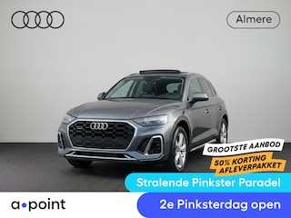 Audi Q5 55 TFSI e S edition 367PK | Komt half april binnen | Panorama dak | Luchtvering | Head up Display | Memory | Blindspot | Trekhaak