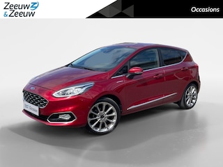 Ford Fiesta 1.0 EcoBoost Vignale 125PK | Adaptieve Cruise Control | B&O | Half leder | Camera | Keyless Entry | Privacy Glass | Winter Pack | Parkeersensoren | Navigatie | All weather banden