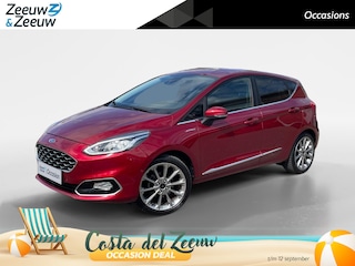Ford Fiesta 1.0 EcoBoost Vignale 125PK | Adaptieve Cruise Control | B&O | Half leder | Camera | Keyless Entry | Privacy Glass | Winter Pack | Parkeersensoren | Navigatie | All weather banden