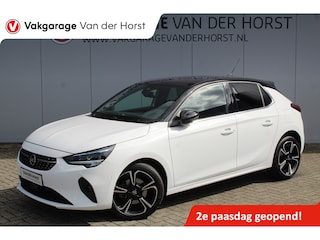 Opel Corsa 1.2-100pk Turbo GS Line. Erg mooie sportieve wagen, slechts 23.500 ! Panoramadak, Lane- en side assist, Telefoonvoorb., Cruise Cntrl, LED verl., PDC v+a, LM wielen, Climate Control,  Navigatie by Apple/Android, Stoel- en stuurwiel verwarming etc.