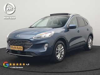 Ford Kuga 2.5 Titanium X PHEV 225pk Dealer O.H. | Panodak | Adaptive Cruise | 360 Camera | Bang & Olufsen Sound | Sportstoelen & Stuur Verwarmd | Keyless | Blis | Virtual | Navigatie | DAB | Plug In Hybrid |