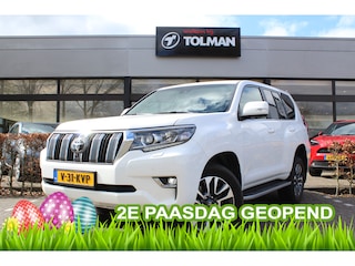 Toyota Land Cruiser 2.8 D-4D-F Professional Window Van 2e Paasdag open van 10:00 - 15:00 | Rijklaar | Trekhaak | Off-road pack | NL-auto | Leder | JBL | Keyless | Blind Spot | Camera's | Stoelkoeling-/verw. | PDC v+a