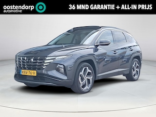 Hyundai Tucson 1.6 T-GDI HEV Premium Sky | Panoramisch schuif/kantel dak | Apple Carplay/Android Auto | Stoelverwarming/verkoeling | Elektrische achterklep | Elektrische verstelbare stoelen met geheugen |