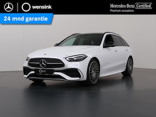 Mercedes-Benz C-klasse 180 Star Edition AMG Line | Panoramadak | Digital Light | Stoelventilatie | Keyless Entry | Night | 19" multispaaks velgen |