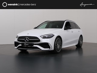 Mercedes-Benz C-klasse 180 Star Edition AMG Line | Panoramadak | Digital Light | Stoelventilatie | Keyless Entry | Night | 19" multispaaks velgen |