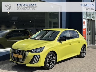 Peugeot 208 Hybrid 110 PK Allure | Automaat | Slechts 15.400 KM Gereden | Navigatie | Camera | Parkeersensoren V+A | Stoelverwarming | LED Verlichting | 16" Lichtmetalen Velgen | Half Lederen Bekleding | Digitaal Dashboard | Cruise Control | Climate Control |