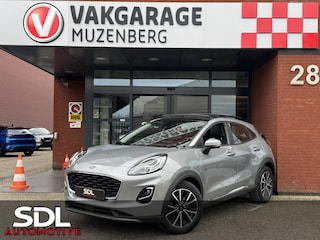 Ford Puma 1.0 EcoBoost Hybrid Titanium X // PANO SCHUIF DAK // NAVI // PDC // STOEL + STUUR VERWARMING // FULL LED //