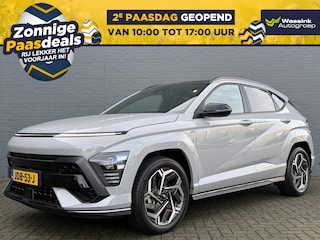 Hyundai Kona 1.6 GDI HEV 141pk DCT N Line Sky |Stoel & Stuurverwarming | Stoelventilatie | Bose Audiosysteem | 360 Camera | Climate Control