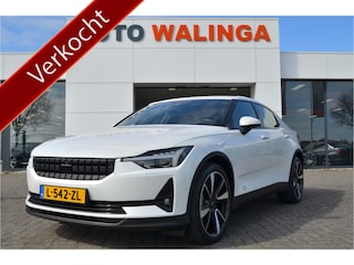 Polestar 2 Long Range Dual Motor Launch Edition 78kWh 93% SOH Trekhaak 1500 kg | Panoramdak | Stuur Stoel en achterbank verw.| Metallic Wit!